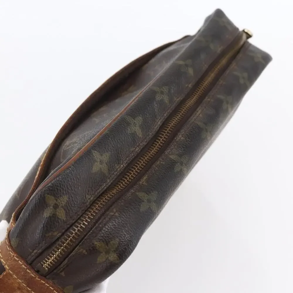Louis Vuitton Monogram Compiegne 28 Clutch Bag Brown